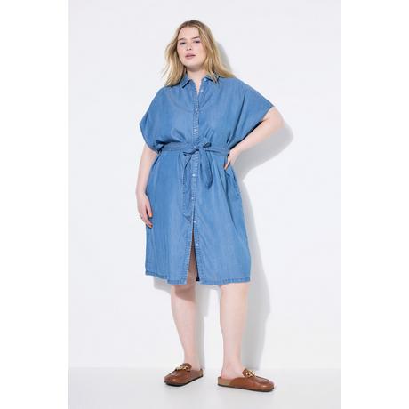 Studio Untold Abito Chemisier Effetto Denim Lyocell  