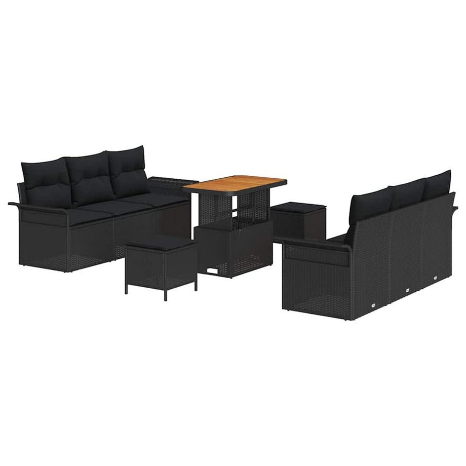 Canapé de jardin poly rattan