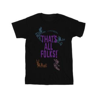 LOONEY TUNES  That's All Folks TShirt 