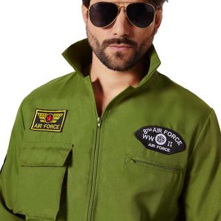 Tectake  Costume pour homme Pilote de l'air 