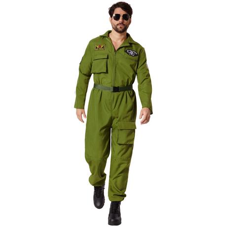 Tectake  Costume pour homme Pilote de l'air 