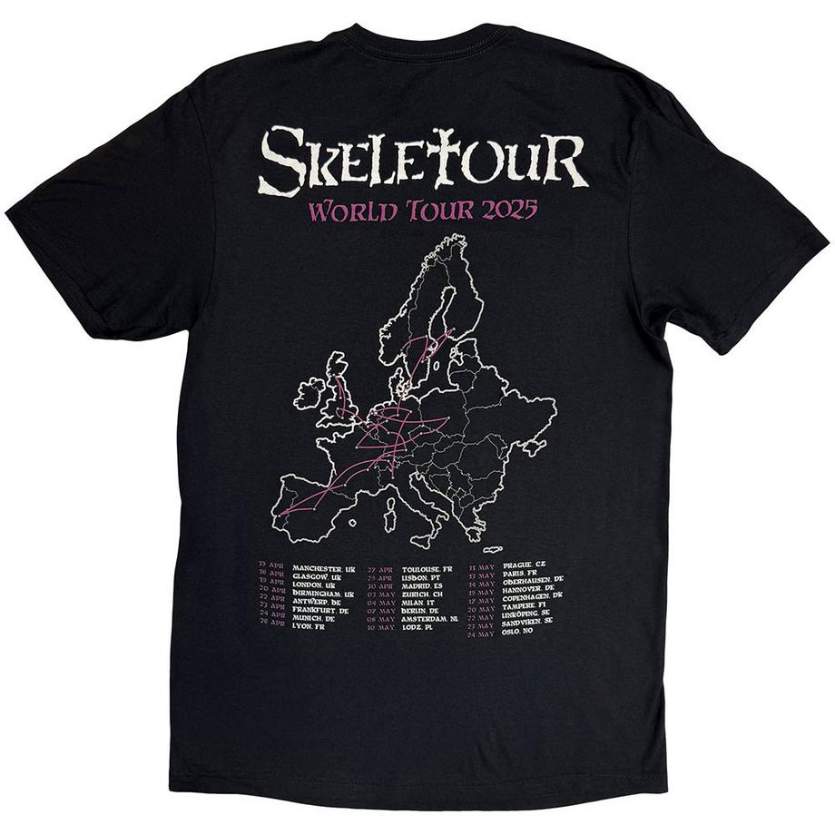 GHOST Skeletour Admat 25 Tour Dates T-Shirt  