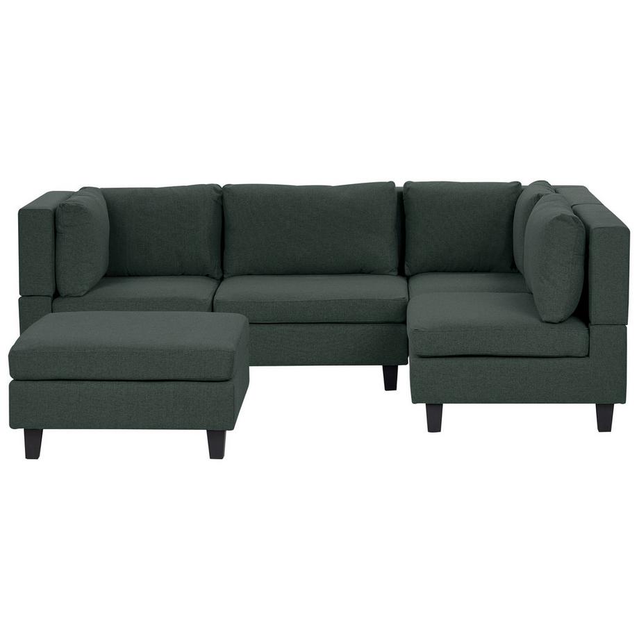 Ecksofa mit Ottomane aus Stoff  UNSTAD