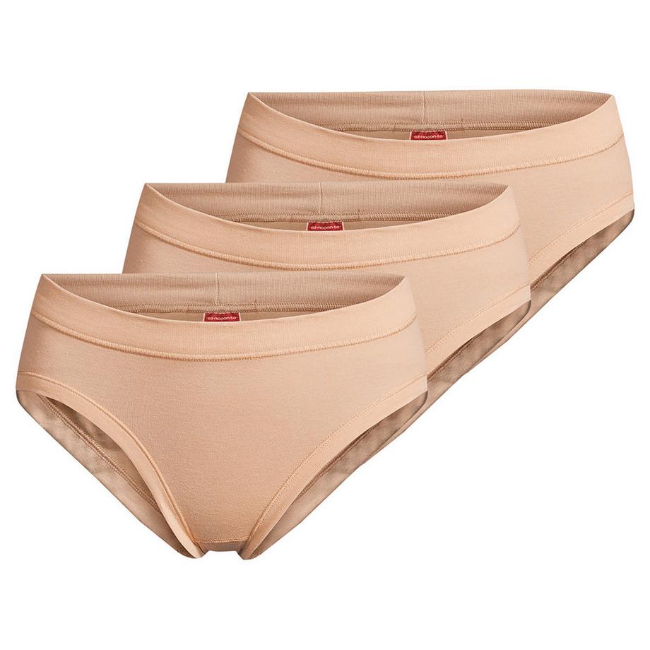 Feinripp lot de 3  - culottes taille basse