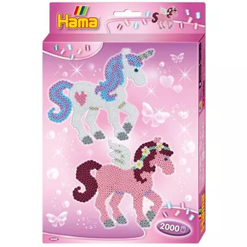 HAMA Bügelperlen Set Midi  Traumpferde