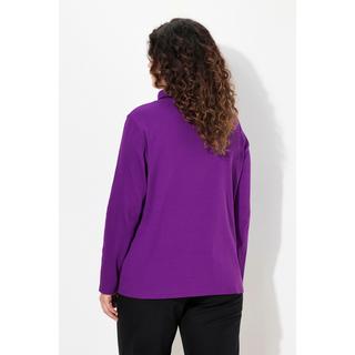 Ulla Popken  Shirt, Rollkragen, Classic, Langarm 