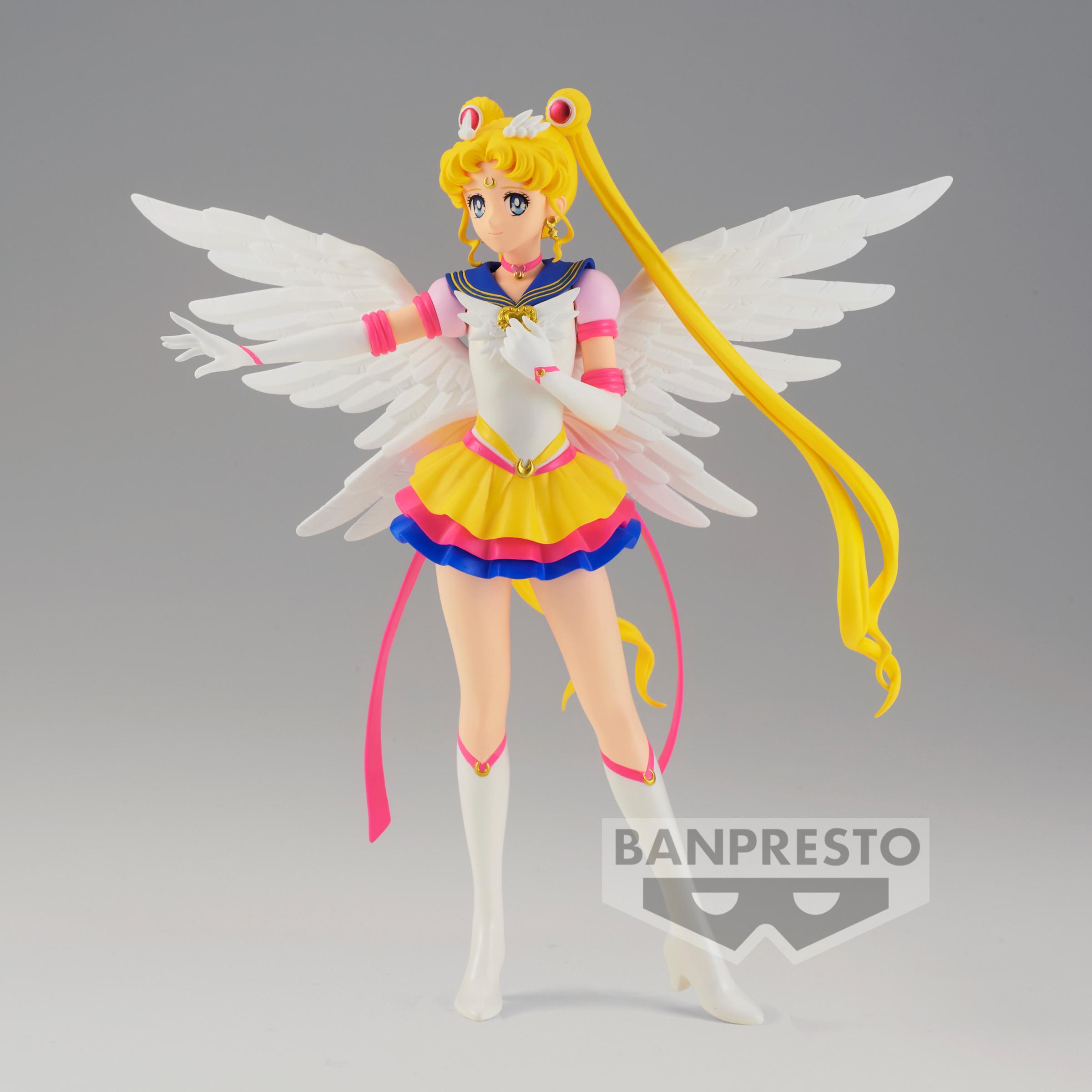 Banpresto  Sailor Moon Pretty Guardian Cosmos G/G Eternal Sailor 23cm 