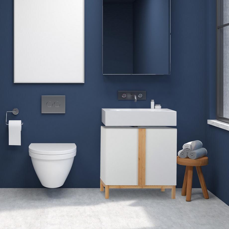 B2X Meuble bas blanc  