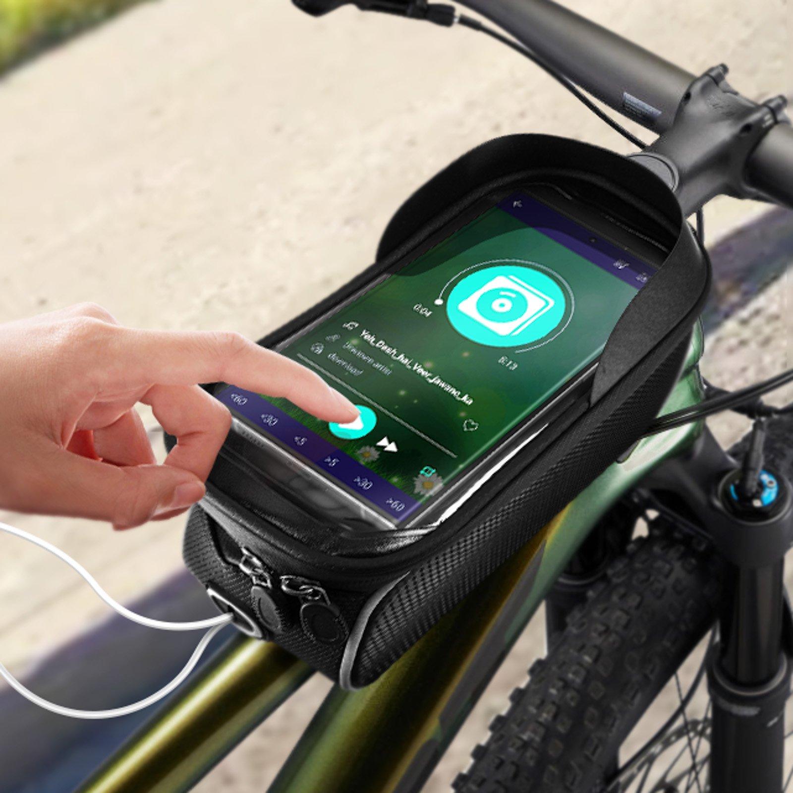 Avizar  XL Rigid Fahrradtasche für Smartphone 