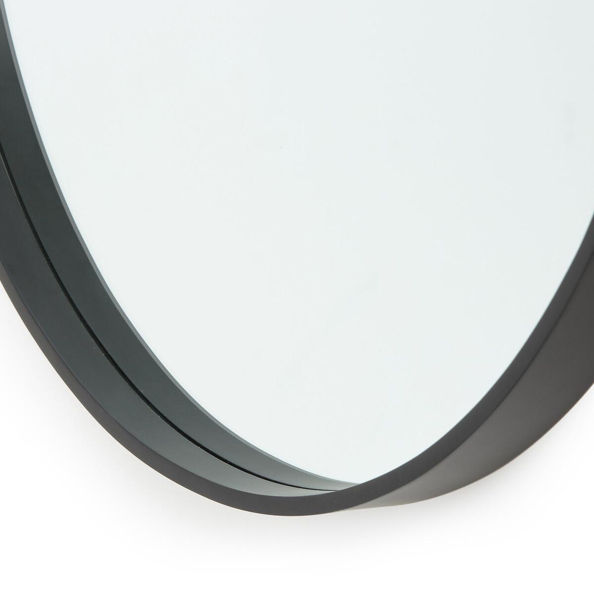 La Redoute Intérieurs Miroir rond noir Ø80 cm  