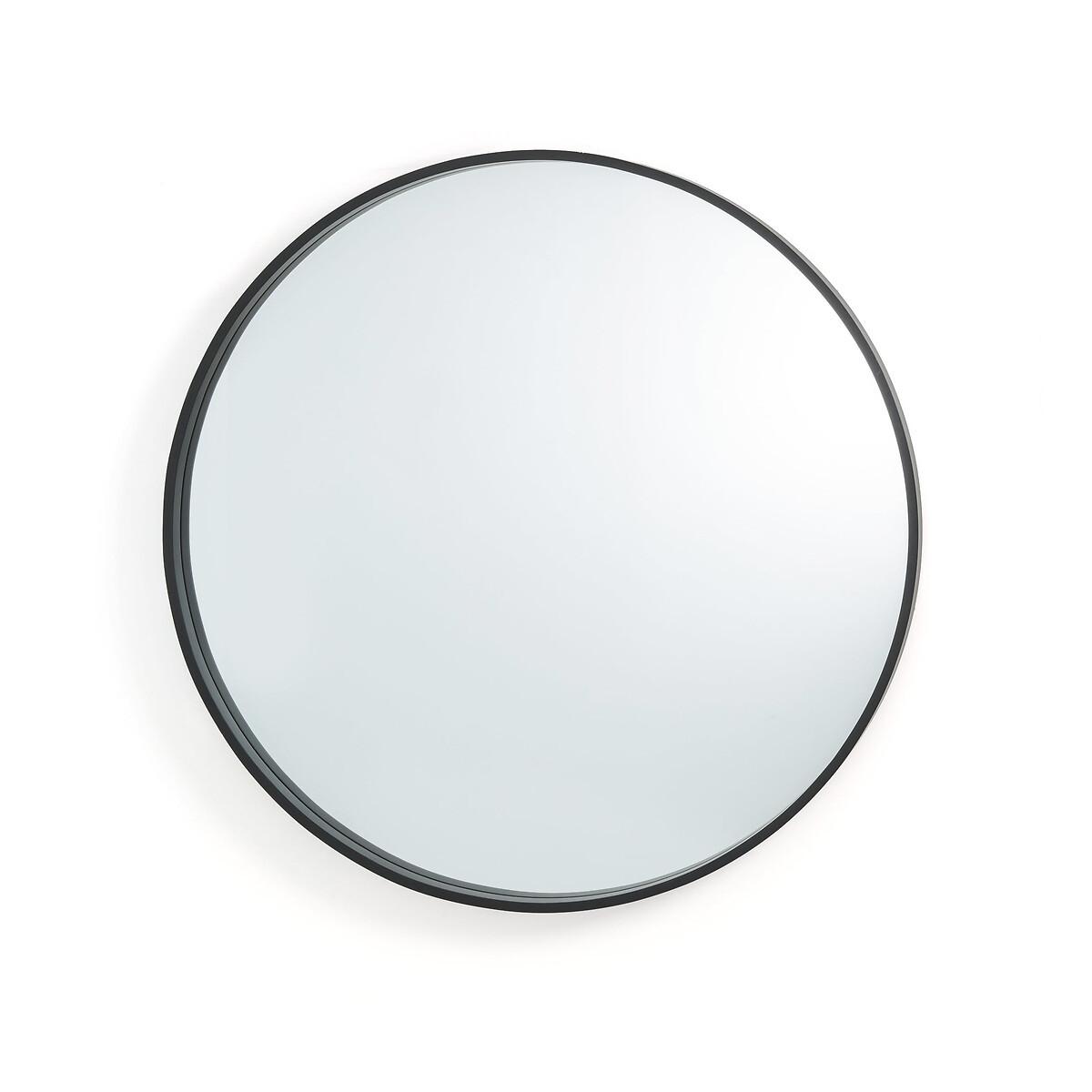 La Redoute Intérieurs Miroir rond noir Ø80 cm  