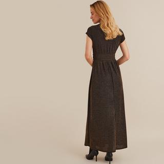 La Redoute Collections  Maxikleid mit Glitzereffekt 