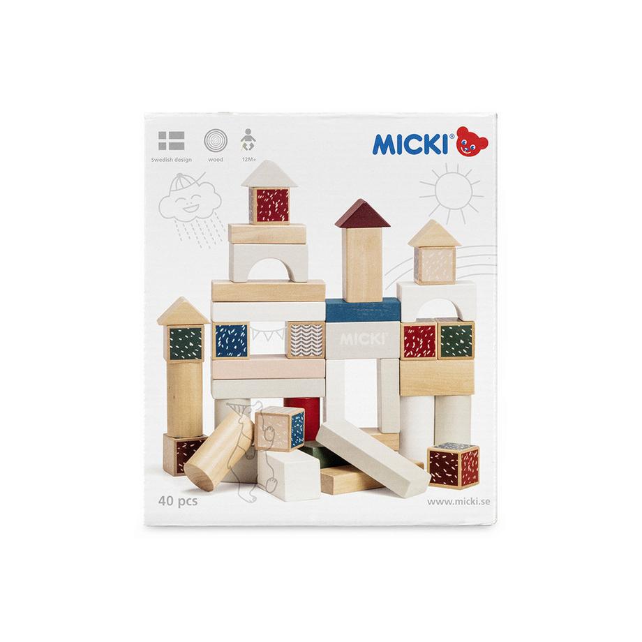 MICKI  Bauklötze 40 Stk. 