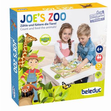 Beleduc Joes Zoo giocattolo per lo sviluppo delle abilità motorie