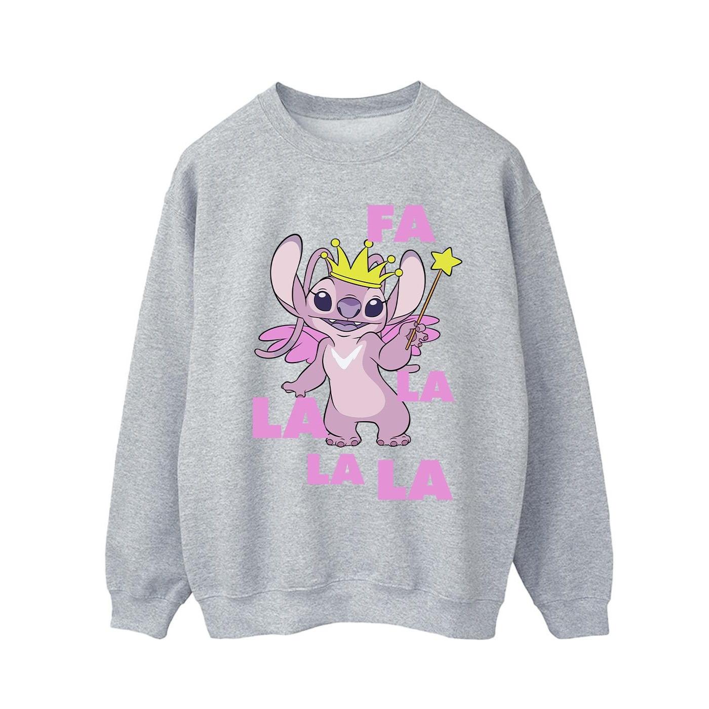 Disney  Angel Fa La La Sweatshirt 