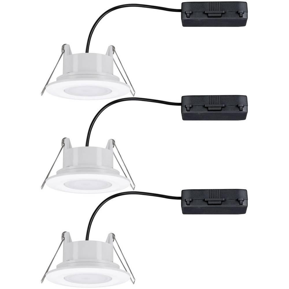 Paulmann Lampada a LED da incasso per bagno 3 pz.  