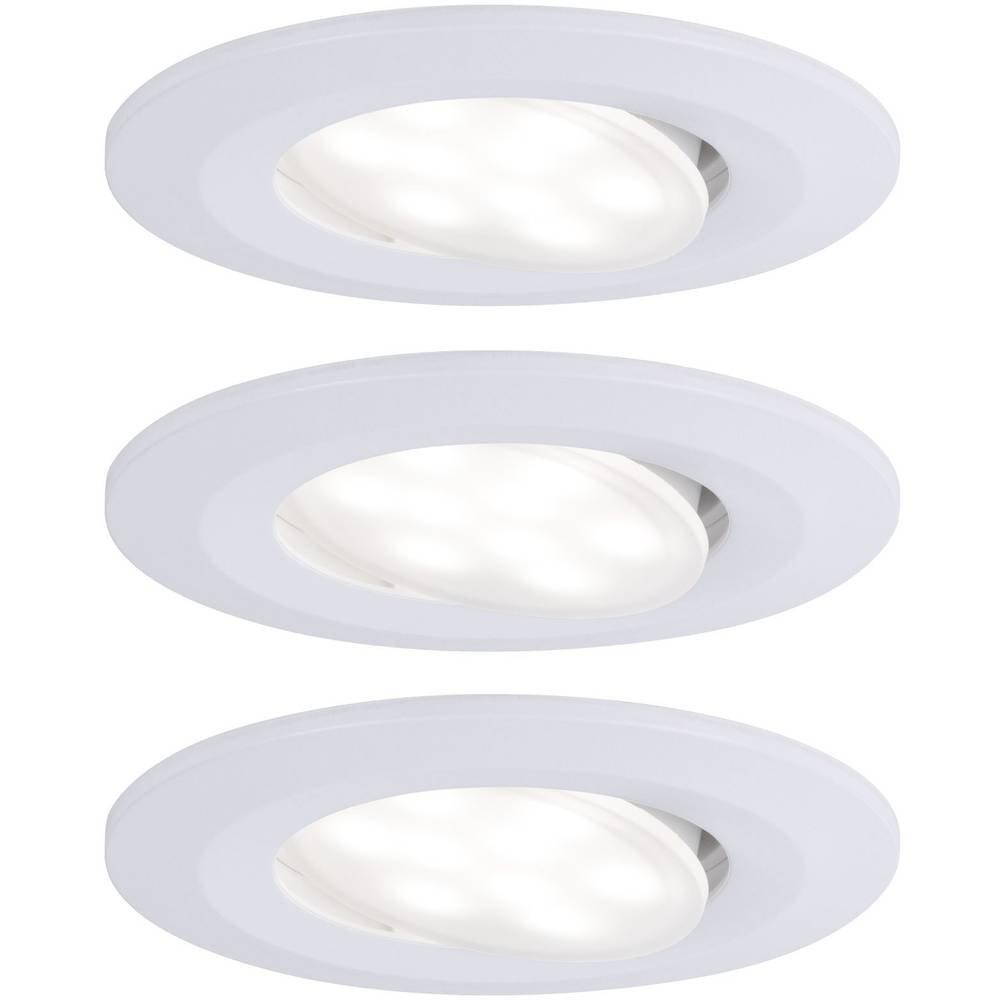 Paulmann Lampada a LED da incasso per bagno 3 pz.  