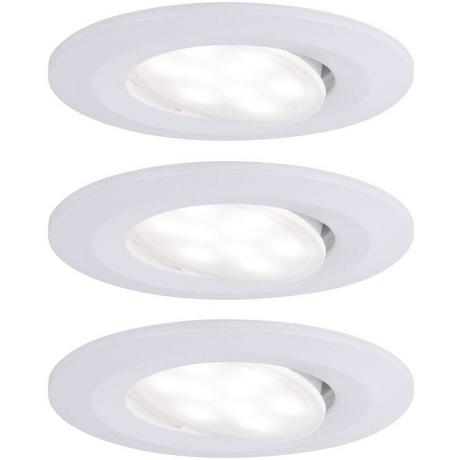 Paulmann Lampada a LED da incasso per bagno 3 pz.  