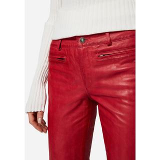 RICANO  Pantalon en cuir  Donna, avec éléments de biker 