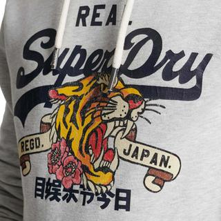 Superdry  Sweat-shirt  Confortable à porter-VINTAGE NARRATIVE HOOD 