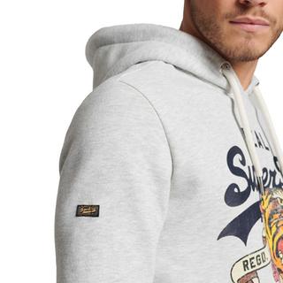 Superdry  Sweat-shirt  Confortable à porter-VINTAGE NARRATIVE HOOD 