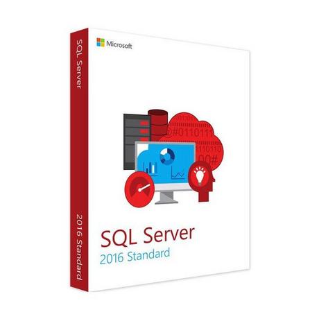 Microsoft  SQL Server 2016 Standard (24 Core) - Clé licence à télécharger - Livraison rapide 7/7j 