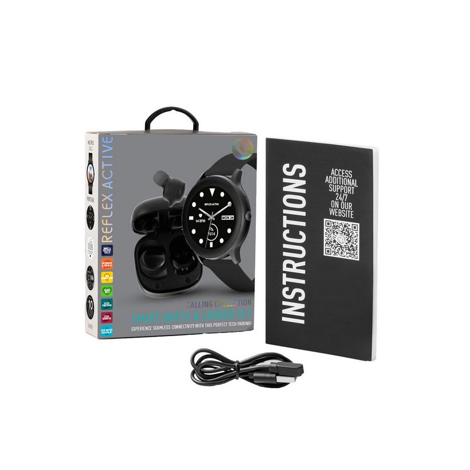 Reflex Active  Series 36 Smart Watch and Earbud Set 