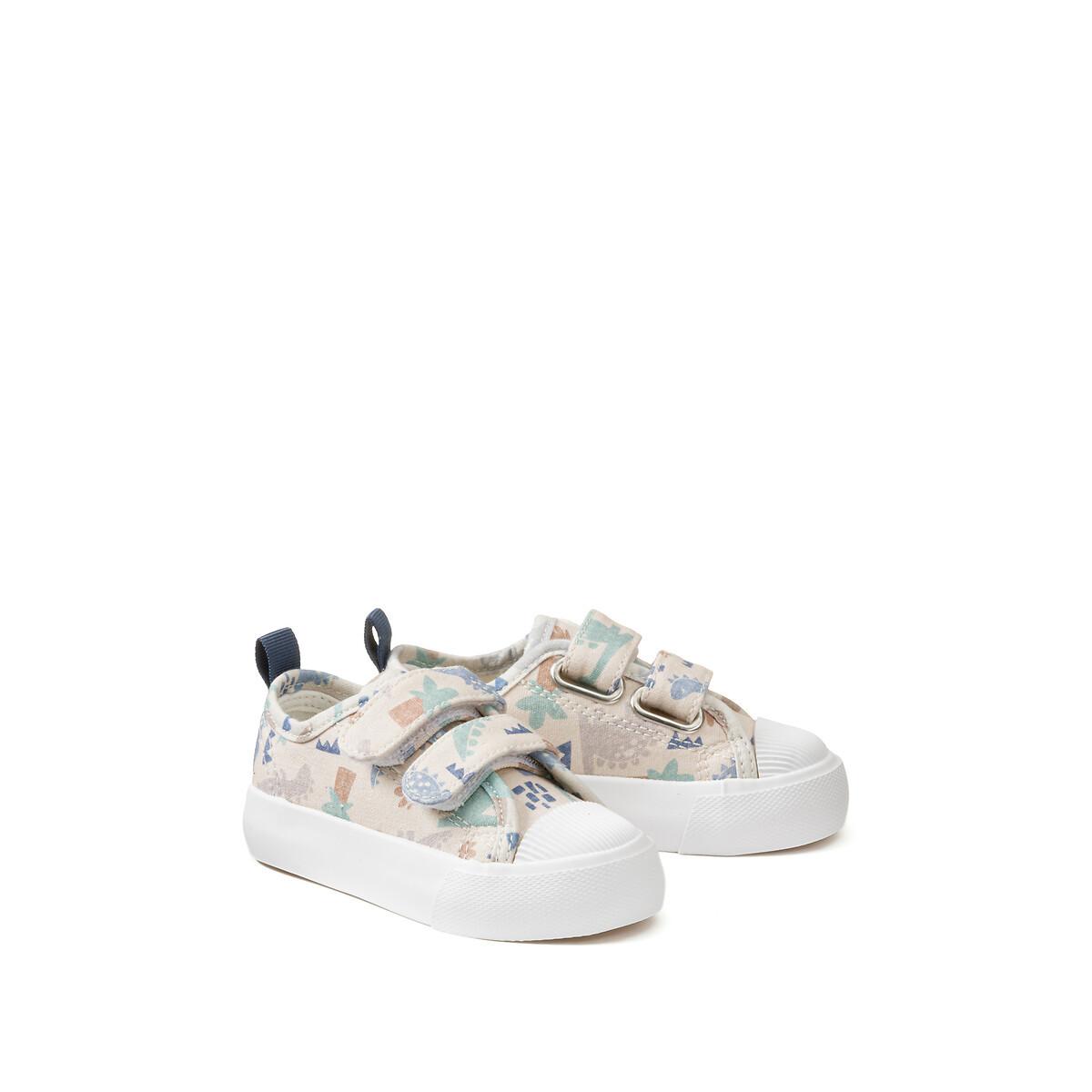 La Redoute Collections  Stoff-Sneakers mit Klettverschluss 