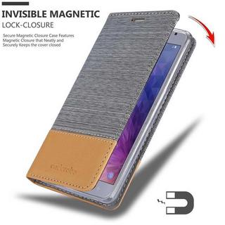 Cadorabo  Housse compatible avec Samsung Galaxy J4 2018 - Coque de protection avec fermeture magnétique, fonction de support et compartiment pour carte 