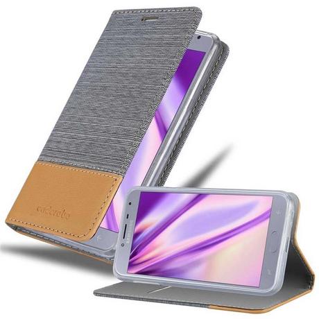 Cadorabo  Housse compatible avec Samsung Galaxy J4 2018 - Coque de protection avec fermeture magnétique, fonction de support et compartiment pour carte 