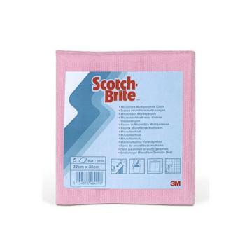 Scotch-Brite 2030R Microfibra Rosso 10 pz
