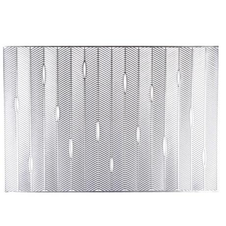 Aulica  DESSOUS D'ASSIETTE RECTANGLE ARGENT PAR BOITE DE - 12 