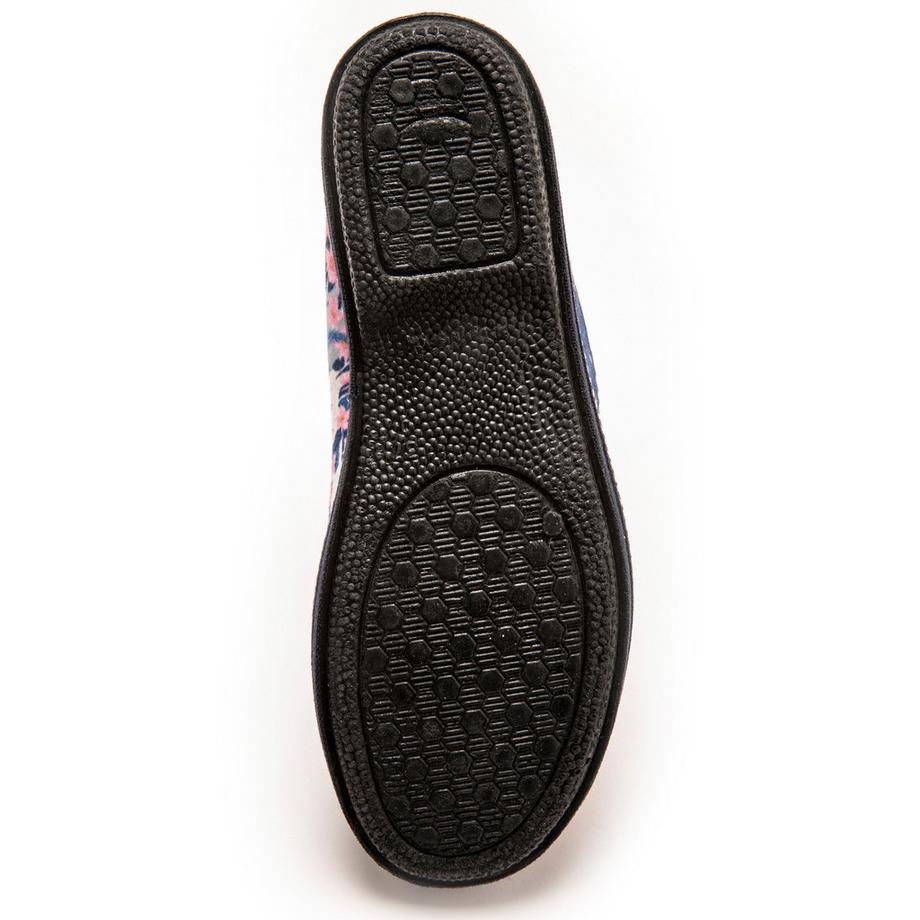 Pédiconfort Pantoletten mit Blumendruck  