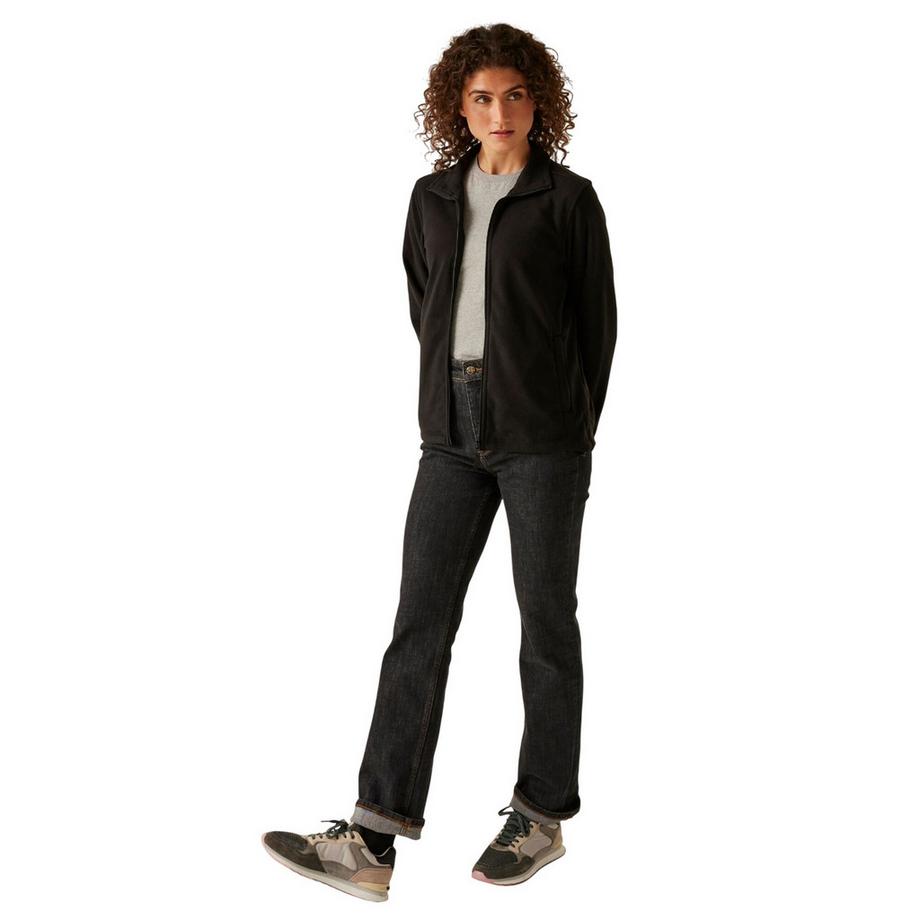 Regatta Micro Fleecejacke Durchgehender Reißverschluss  
