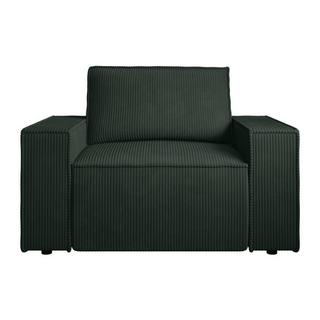 PASCAL MORABITO Poltrona in Velluto a coste Verde abete - AMELIA  