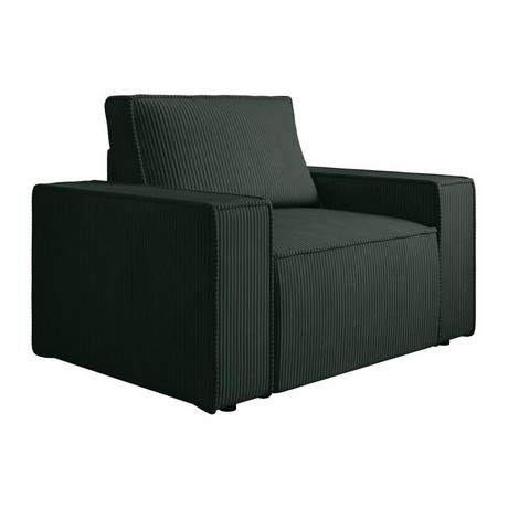 PASCAL MORABITO Poltrona in Velluto a coste Verde abete - AMELIA  