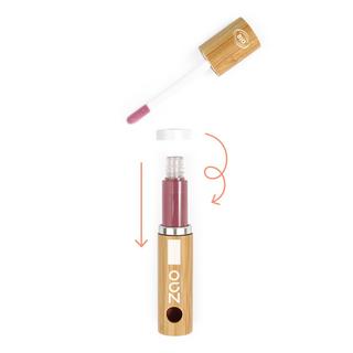 ZAO MAKEUP  Lip Lacquer - Bio-zertifiziert, vegan und nachfüllbar 