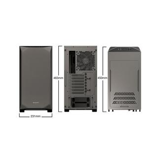 BE QUIET!  ! BGW36 computer case Tower Grigio 