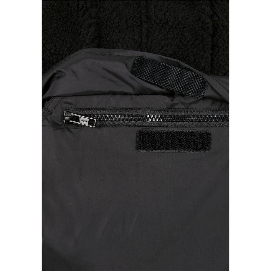 URBAN CLASSICS Sherpa Mix Pullover Fleece  