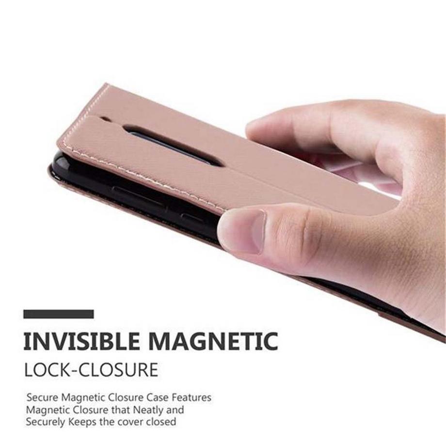 Cadorabo  Hülle für Nokia 5 2017 Magnetverschluss, Standfunktion 