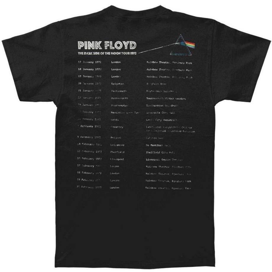Pink Floyd Dark Side of the Moon 1972 Tour T-Shirt  