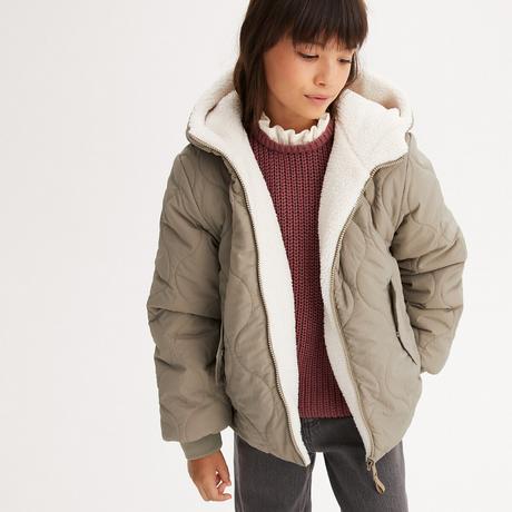 La Redoute Collections  Wendbare gesteppte Winterjacke mit Kapuze 