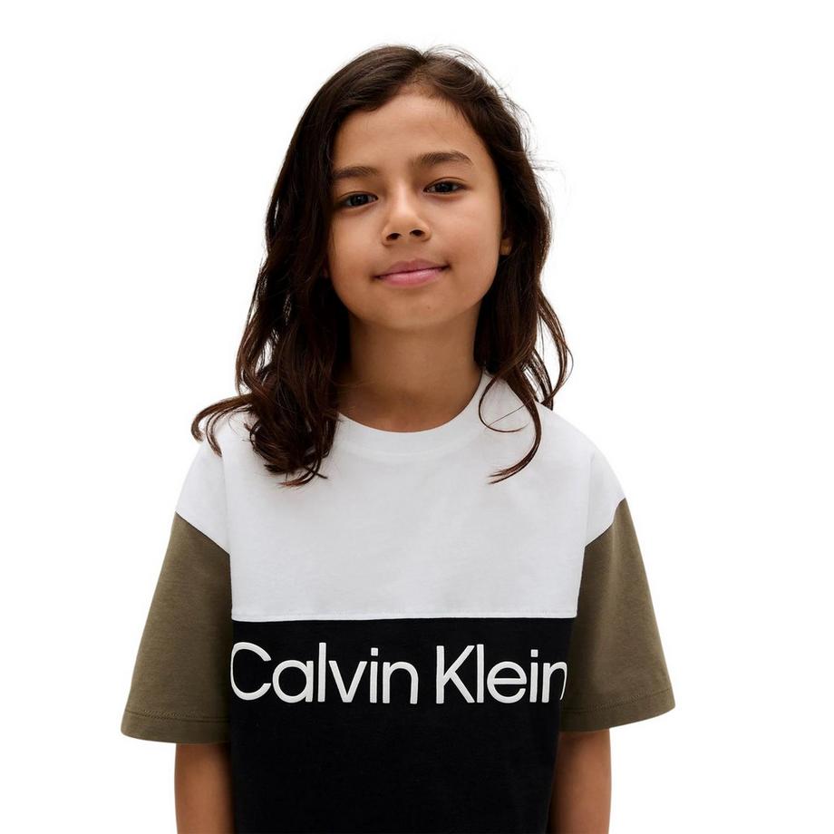 Calvin Klein  T-ShirtMotiftyle Blocs De Couleurs 