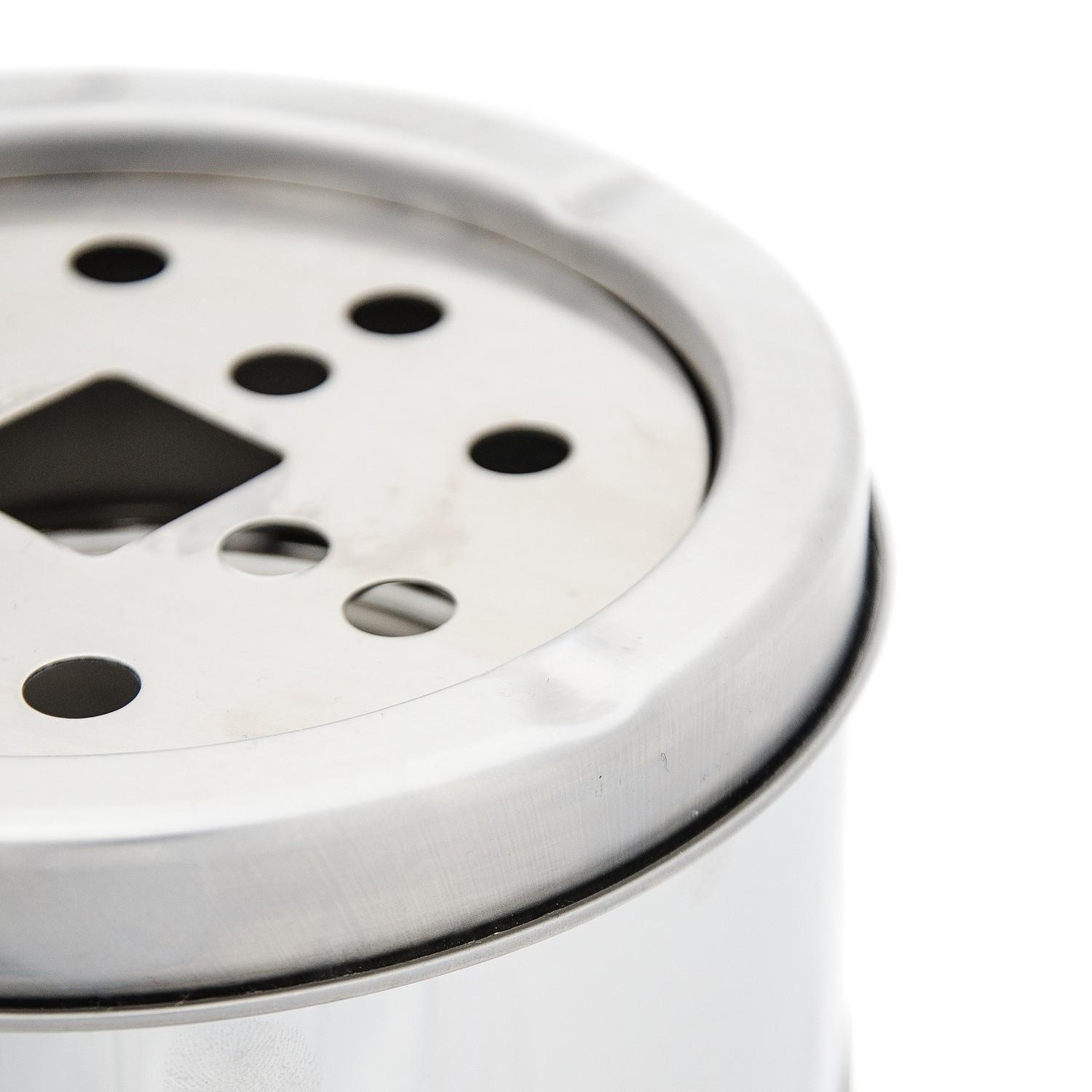 B2X Cendrier sur pied en acier inoxydable 37,5 cm  