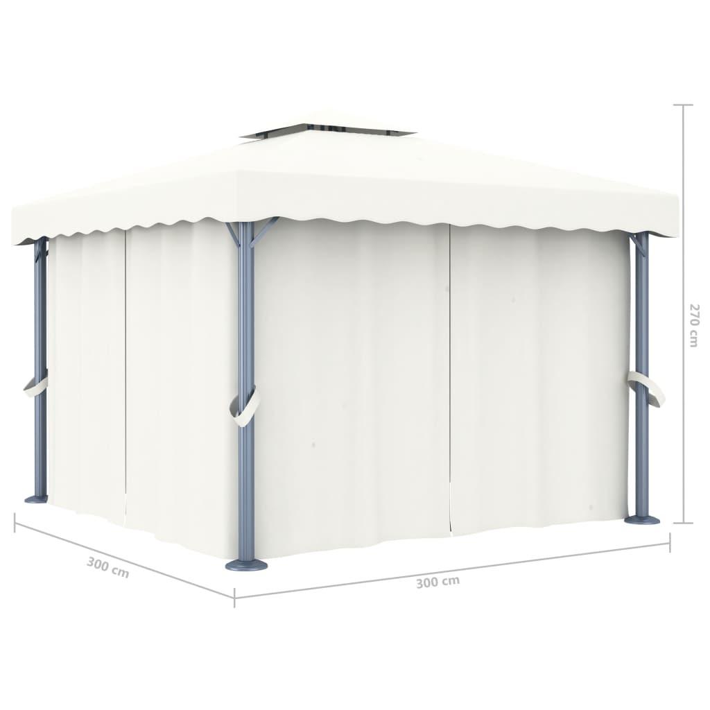 VidaXL Pavillon aluminium  