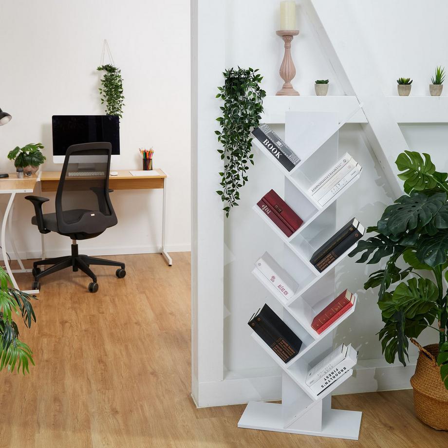 Northix Bücherregal 9 Ebenen  