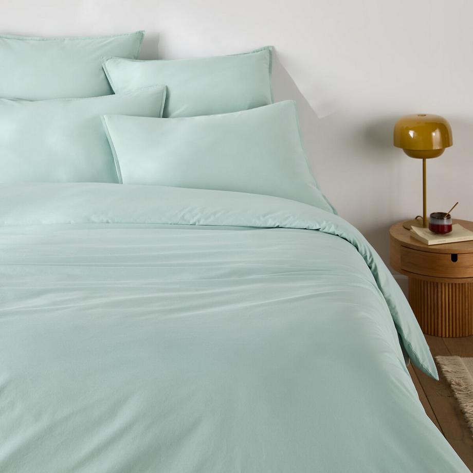 La Redoute Intérieurs Scenario Housse de couette unie en coton lavé  