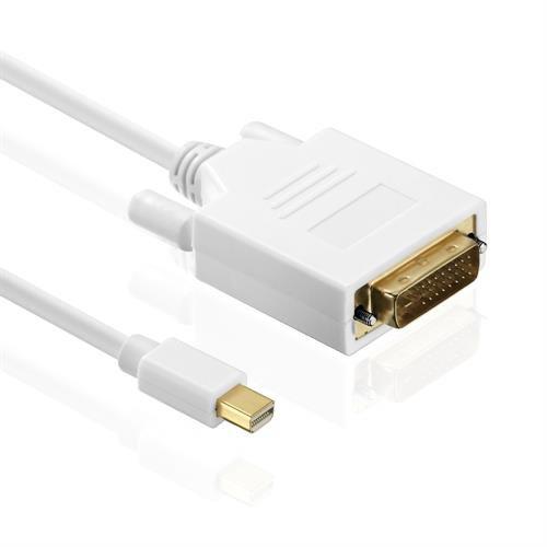 PureLink  PureLink X-DC040-020 câble vidéo et adaptateur 2 m Mini DisplayPort DVI-D Blanc 