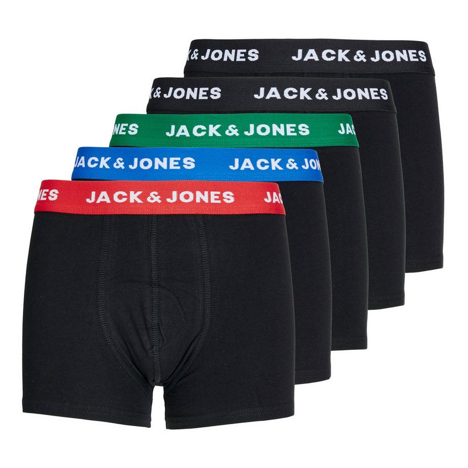 JACK & JONES  Boxershort  5er Pack Stretch-JACHUEY TRUNKS 5 PACK JNR 