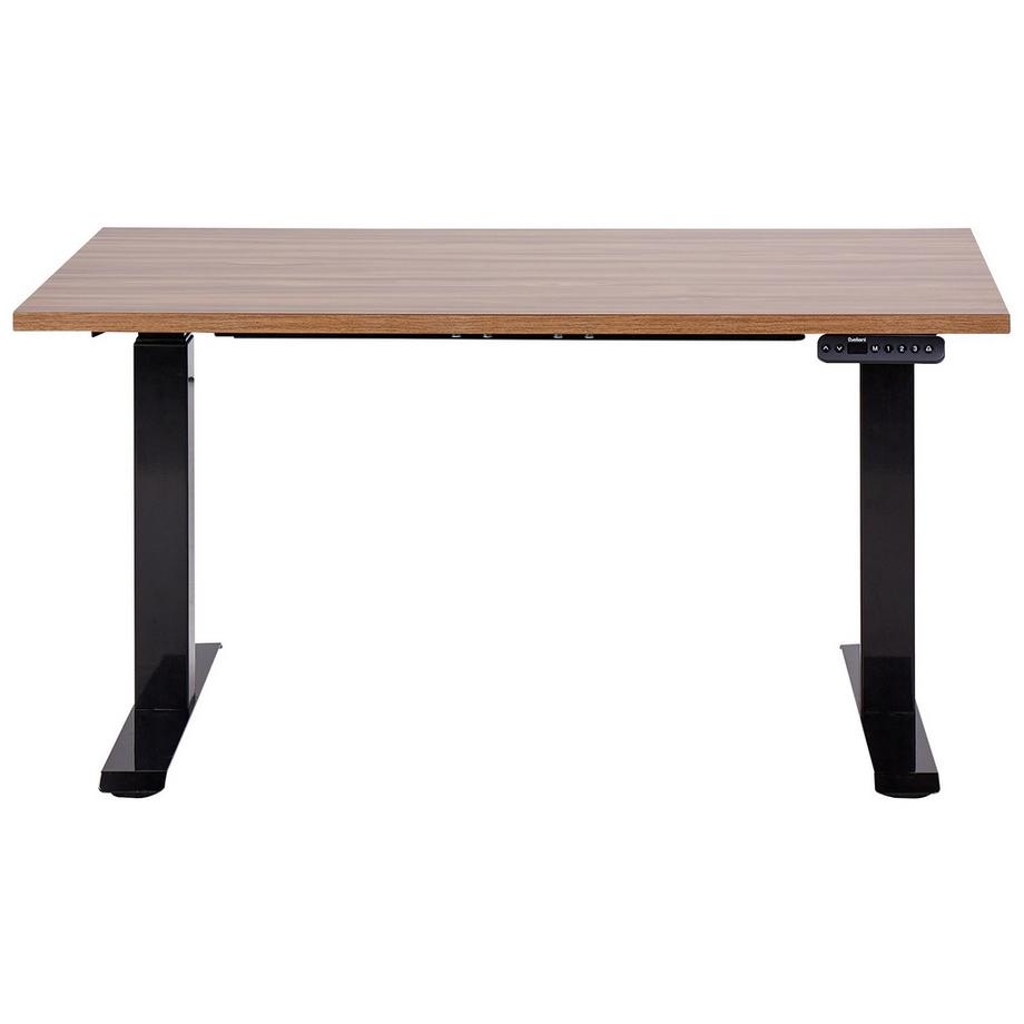 Beliani Scrivania elettrica regolabile in altezza en Pannello di fibre (LDF) Moderno DESTINES  